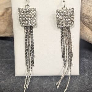 Elegant Silver Dangle Earrings